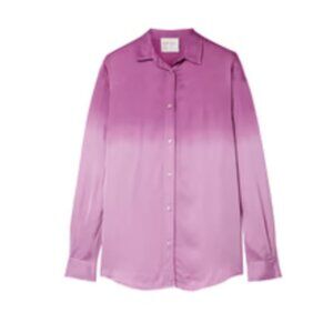 Forte forte Woman Degrade Satin Shirt S